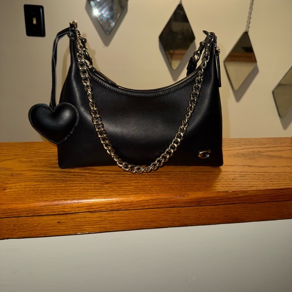 Coach Handbags - Coach Juliet 25  Black Chain Shoulder Bag
